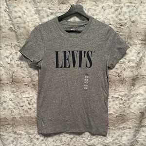 Levi's Gray Logo T-Shirt NWT Size S